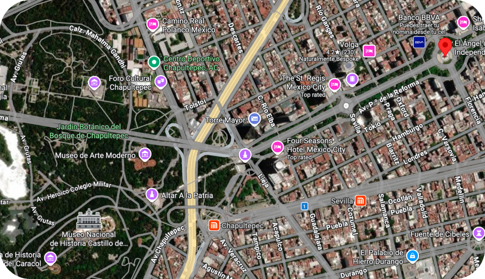 Ruta de Carrera en Ciudad de México
